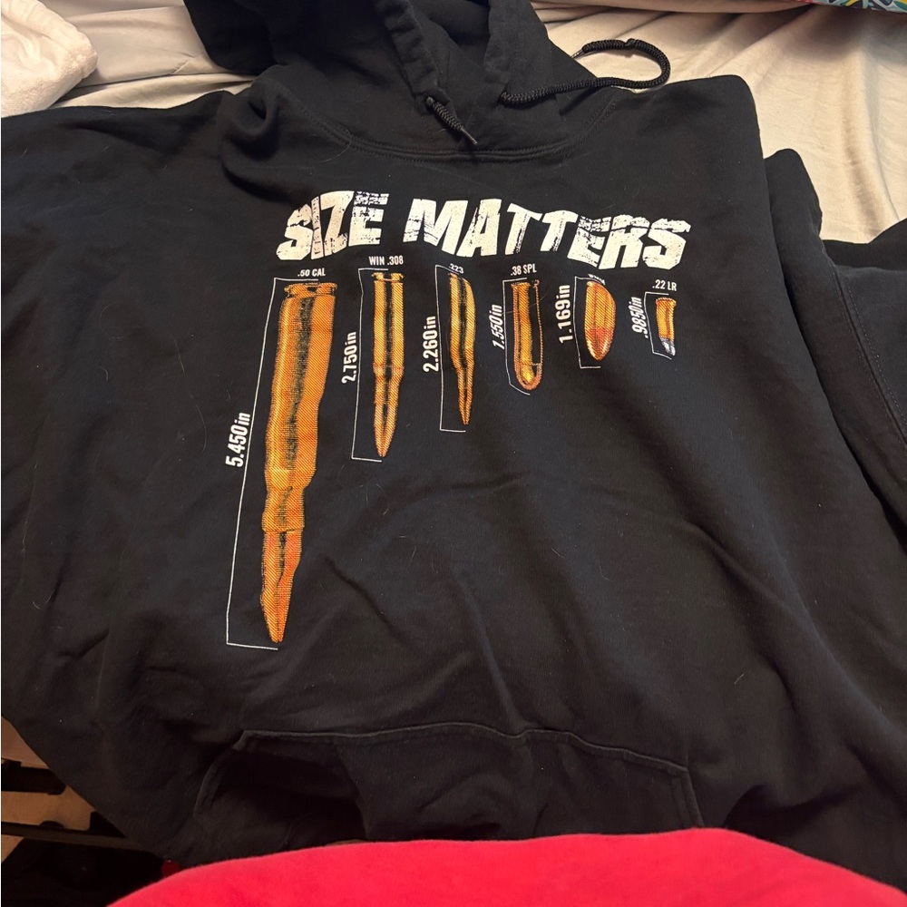 Black Graphic Hoodie